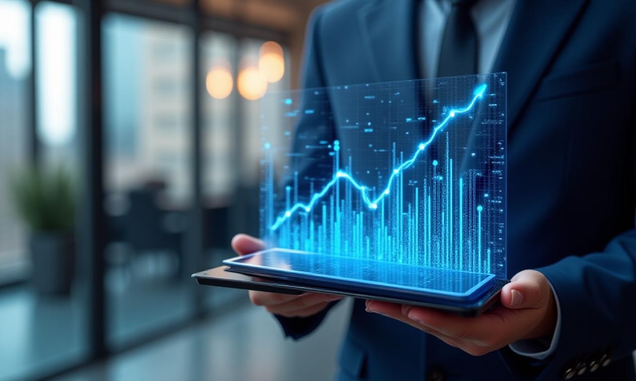 Data-driven performance marketing growth visualization